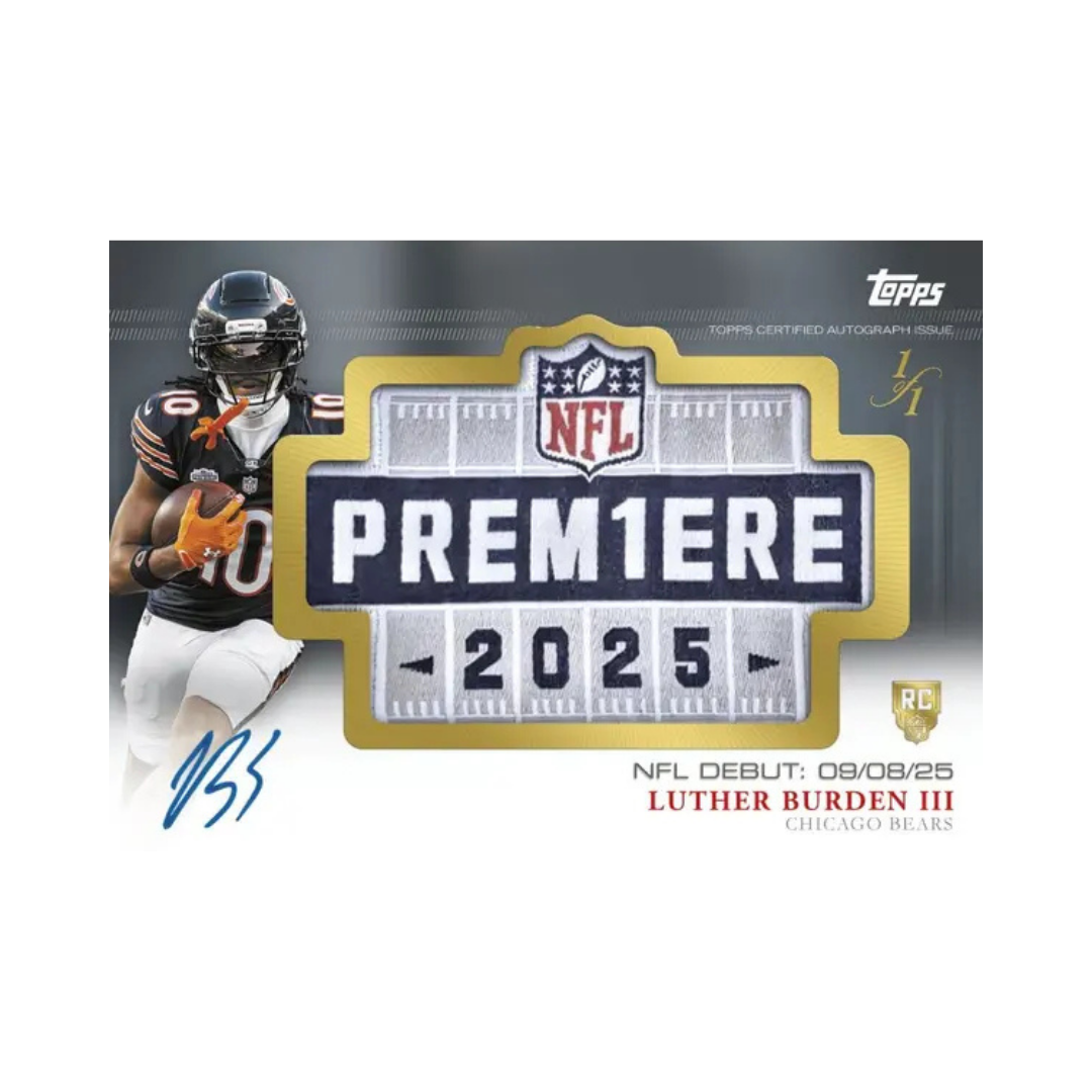 2025 Topps Chrome Football Hobby Box - Single Pack