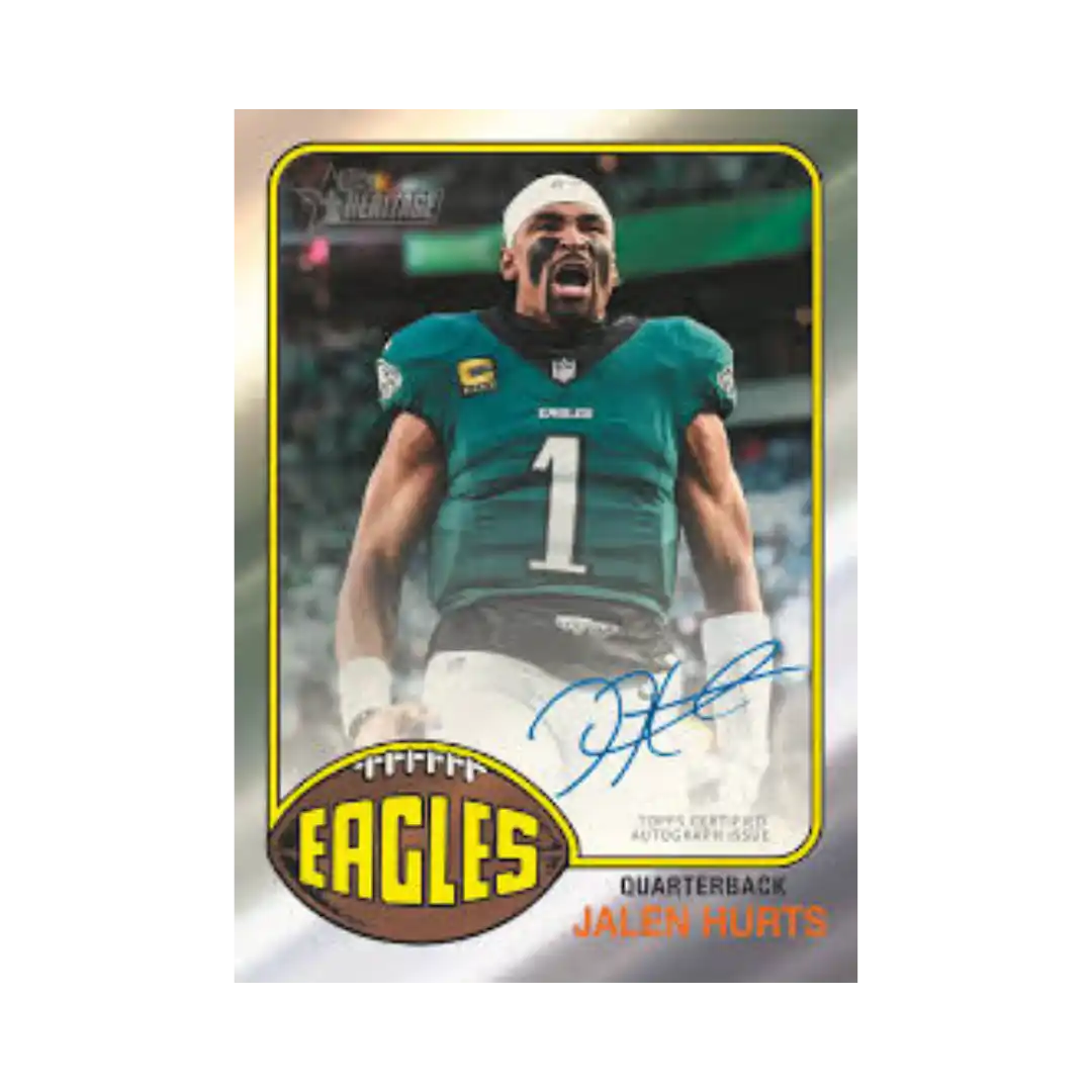 2026 Topps Heritage Football - Blaster Box
