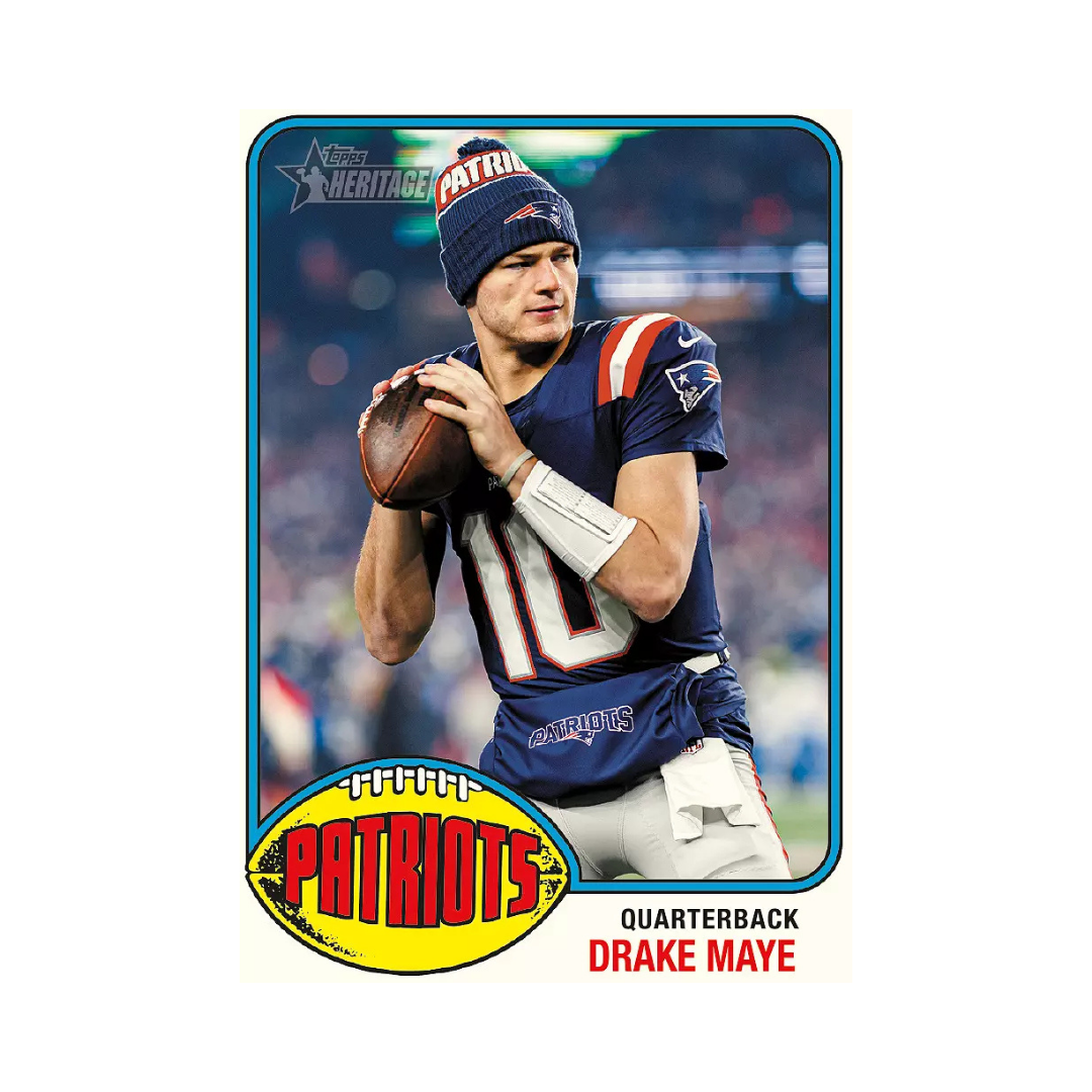 2026 Topps Heritage Football Hobby Box - Single Pack