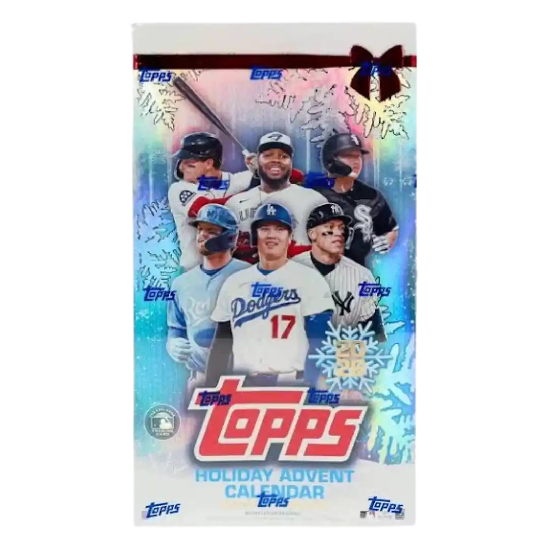 2026 Topps Holiday Baseball - Advent Calendar Box