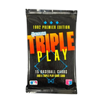 
1992 Donruss Triple Play Premier Edition Baseball Hobby Box - Single Pack — Front