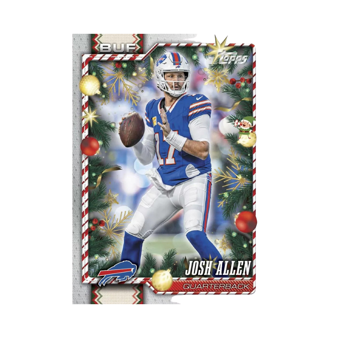2026 Topps Holiday Football - Mega Box