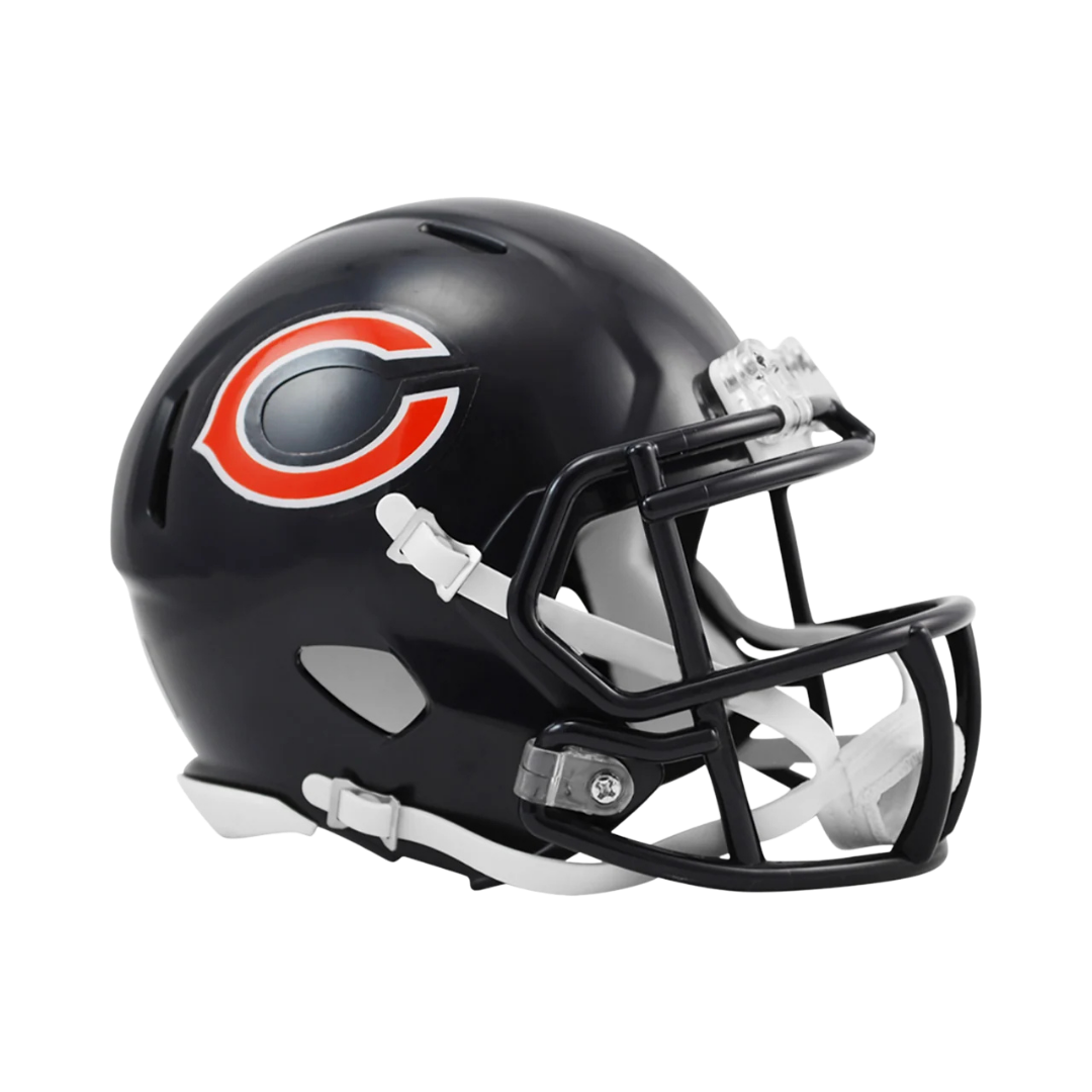 Chicago Bears Speed Riddell Mini Football Helmet