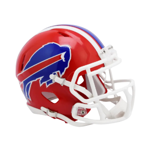 Buffalo Bills 1987-2001 Throwback Speed Riddell Mini Football Helmet