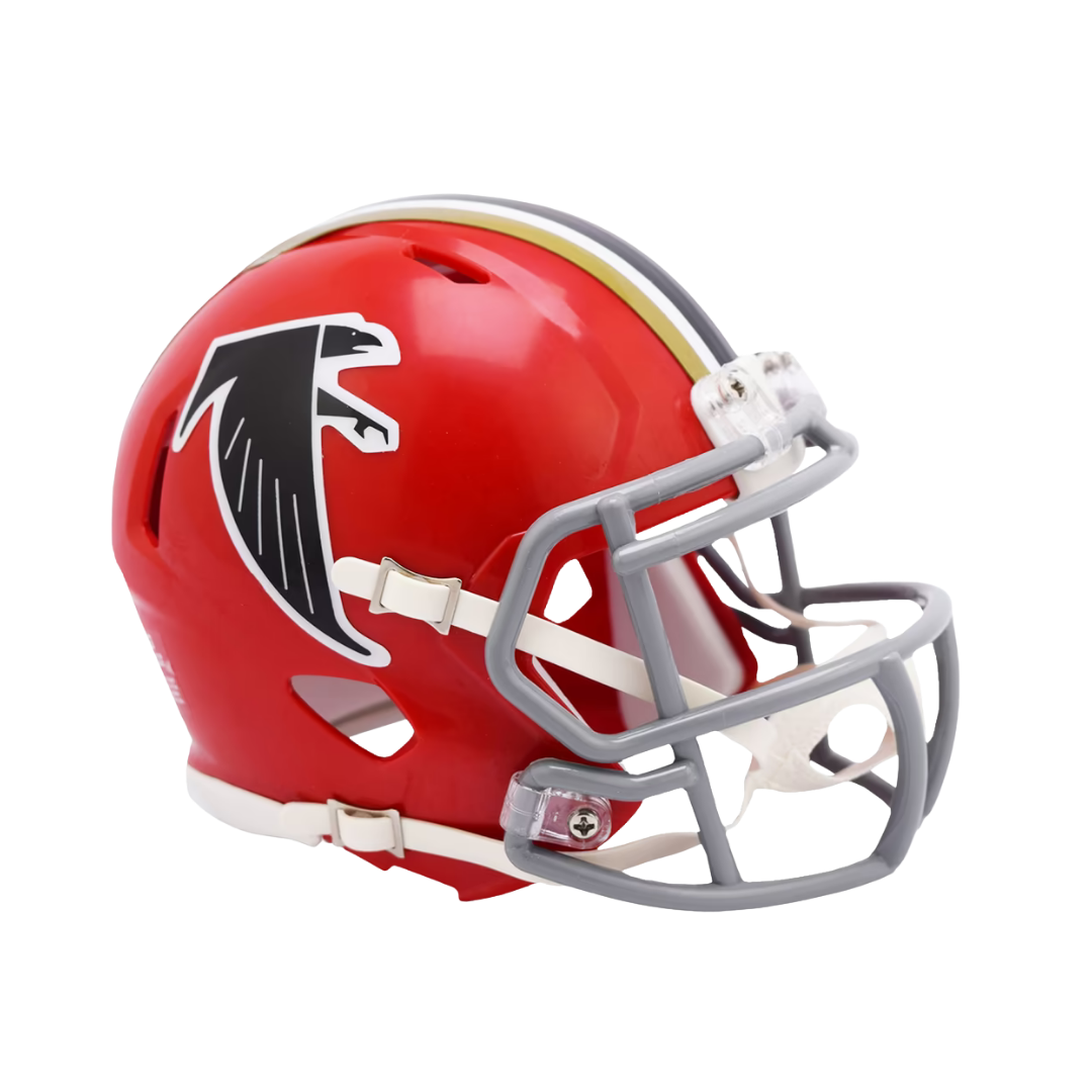 Atlanta Falcons 1966-1969 Throwback Speed Riddell Mini Football Helmet