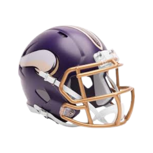 Minnesota Vikings 2026 Rivalries Speed Riddell Mini Football Helmet