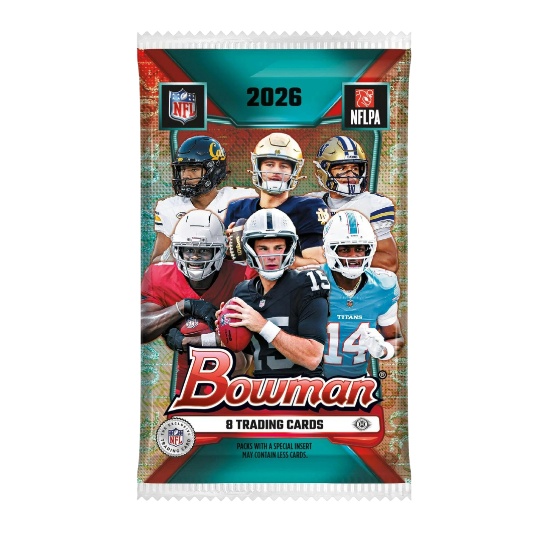 2026 Bowman Football Hobby Box - Single Pack