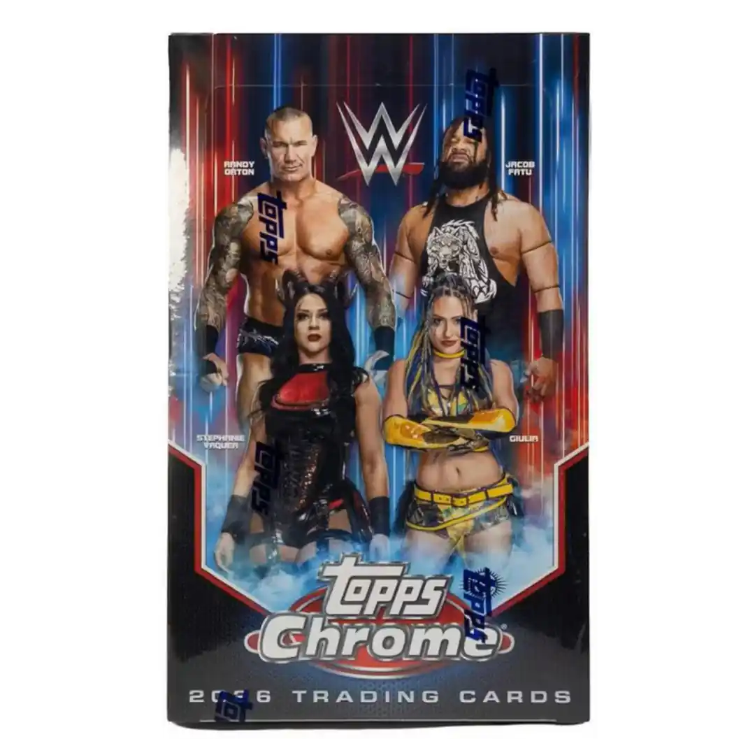 2026 Topps Chrome WWE Hobby Box