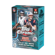2025 Topps Chrome Football Blaster Box