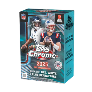 2025 Topps Chrome Football Blaster Box