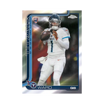 
2025 Topps Chrome Football Blaster Box — Back