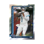 
2025 Topps Chrome Football Mega Box — Back