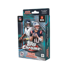 2025 Topps Chrome NFL Football Hanger Box