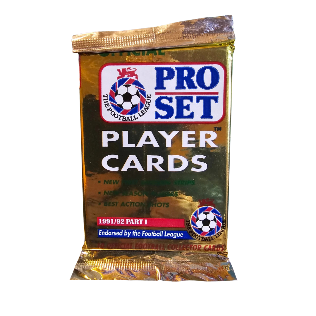 1991-92 Pro Set Soccer Part 1 - Single Pack