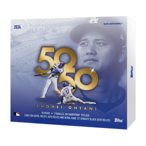 2024 Topps 50/50 Shohei Ohtani 10-Pack Box Sealed