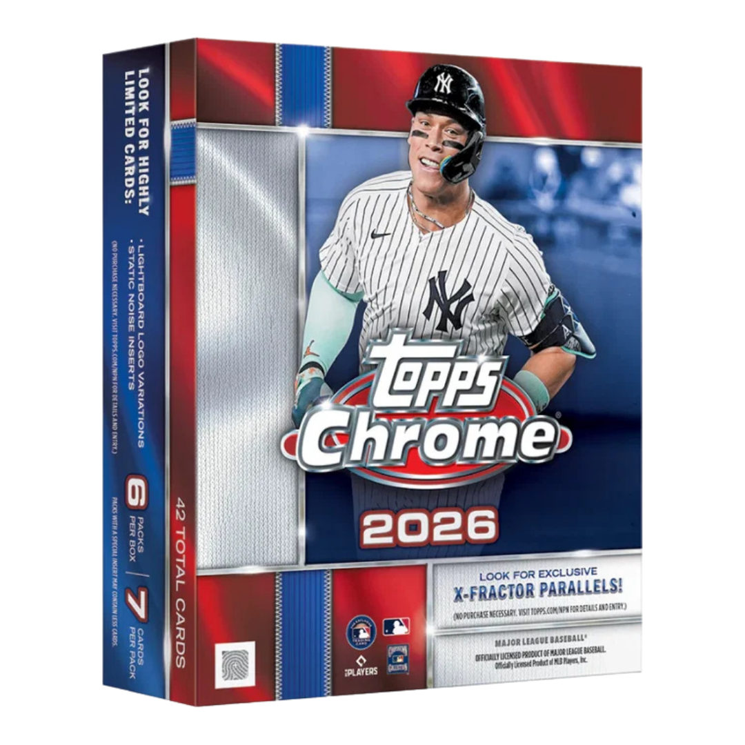 2026 Topps Chrome Baseball Mega Box