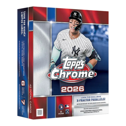2026 Topps Chrome Baseball Mega Box