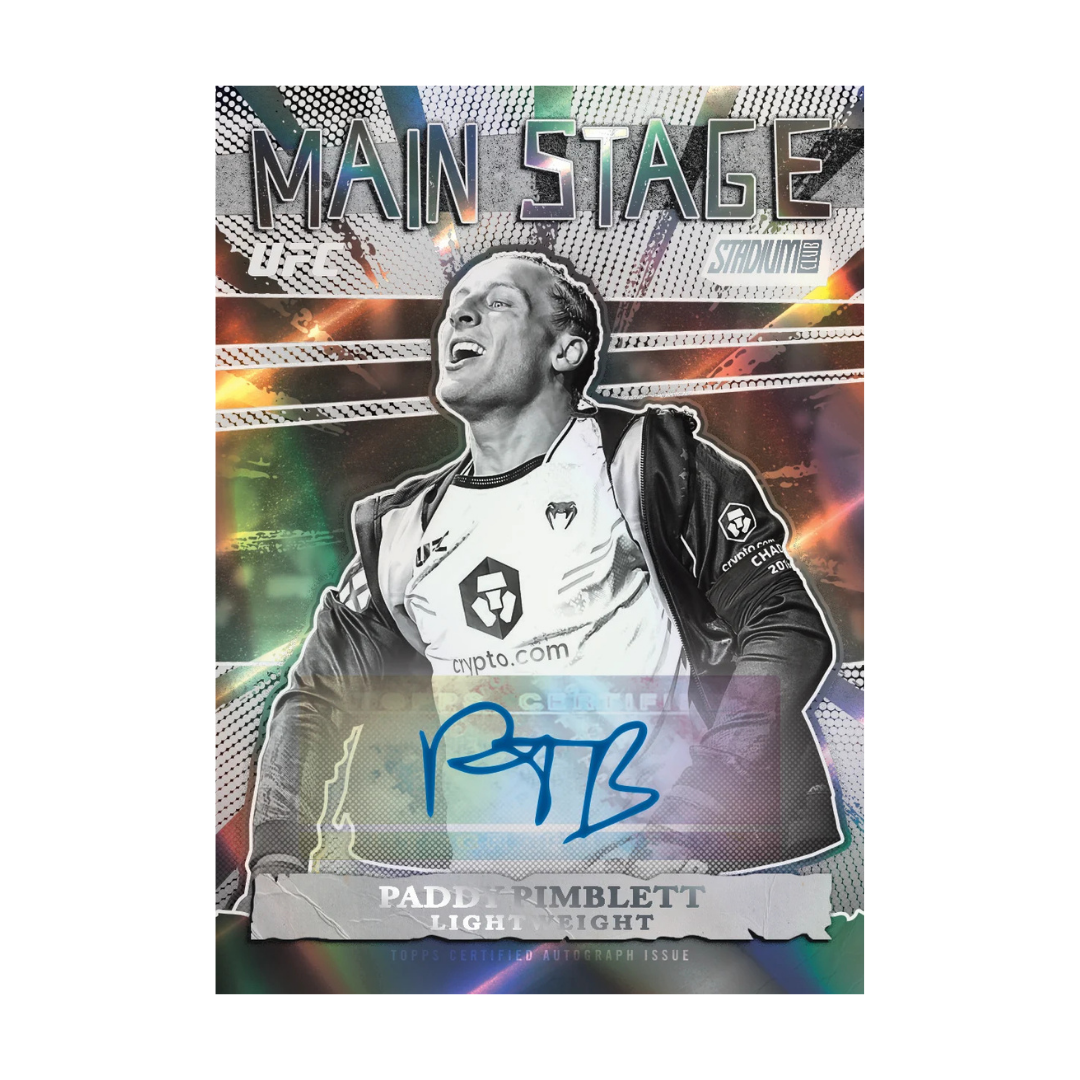 2026 Topps Stadium Club UFC Blaster Box