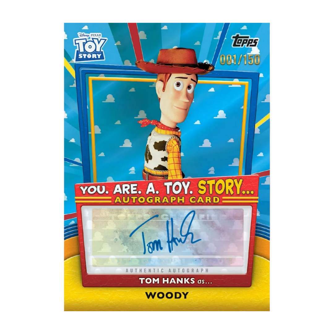 2025 Topps Crystal 30 Years of Toy Story Hobby Box