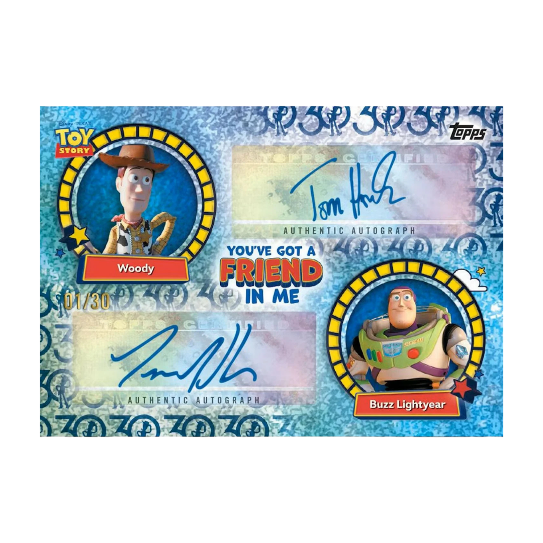 2025 Topps Crystal 30 Years of Toy Story Hobby Box