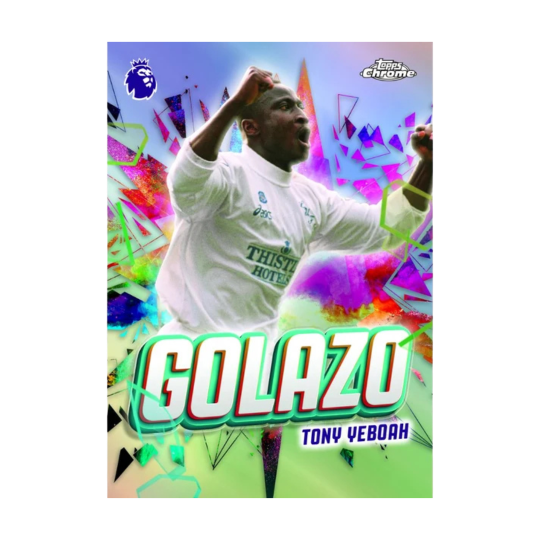2026 Topps Chrome Premier League Soccer Blaster Box