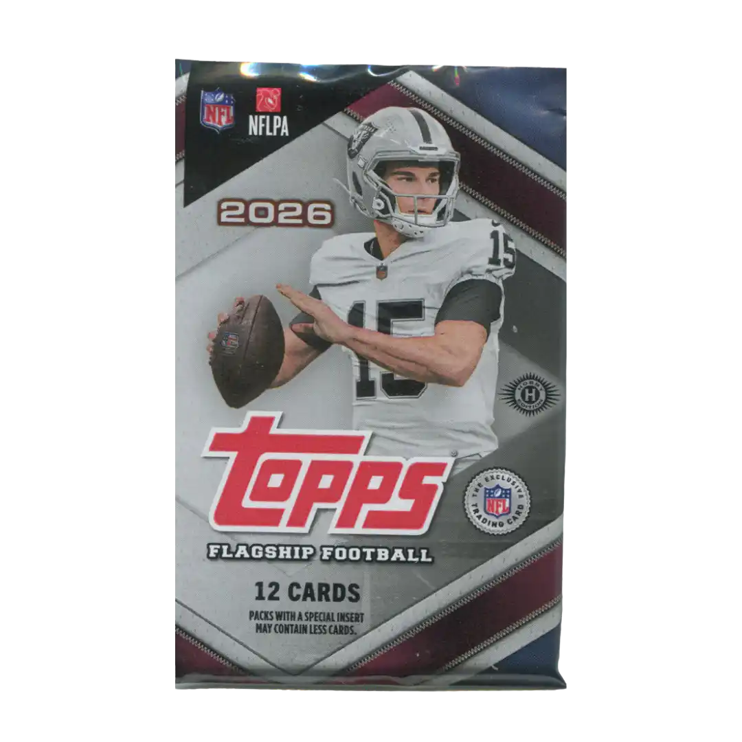 2026 Topps Flagship Football Hobby Box - Single Pack