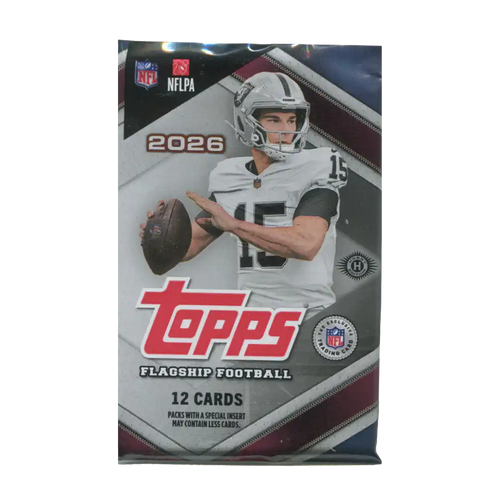 2026 Topps Flagship Football Hobby Box - Single Pack