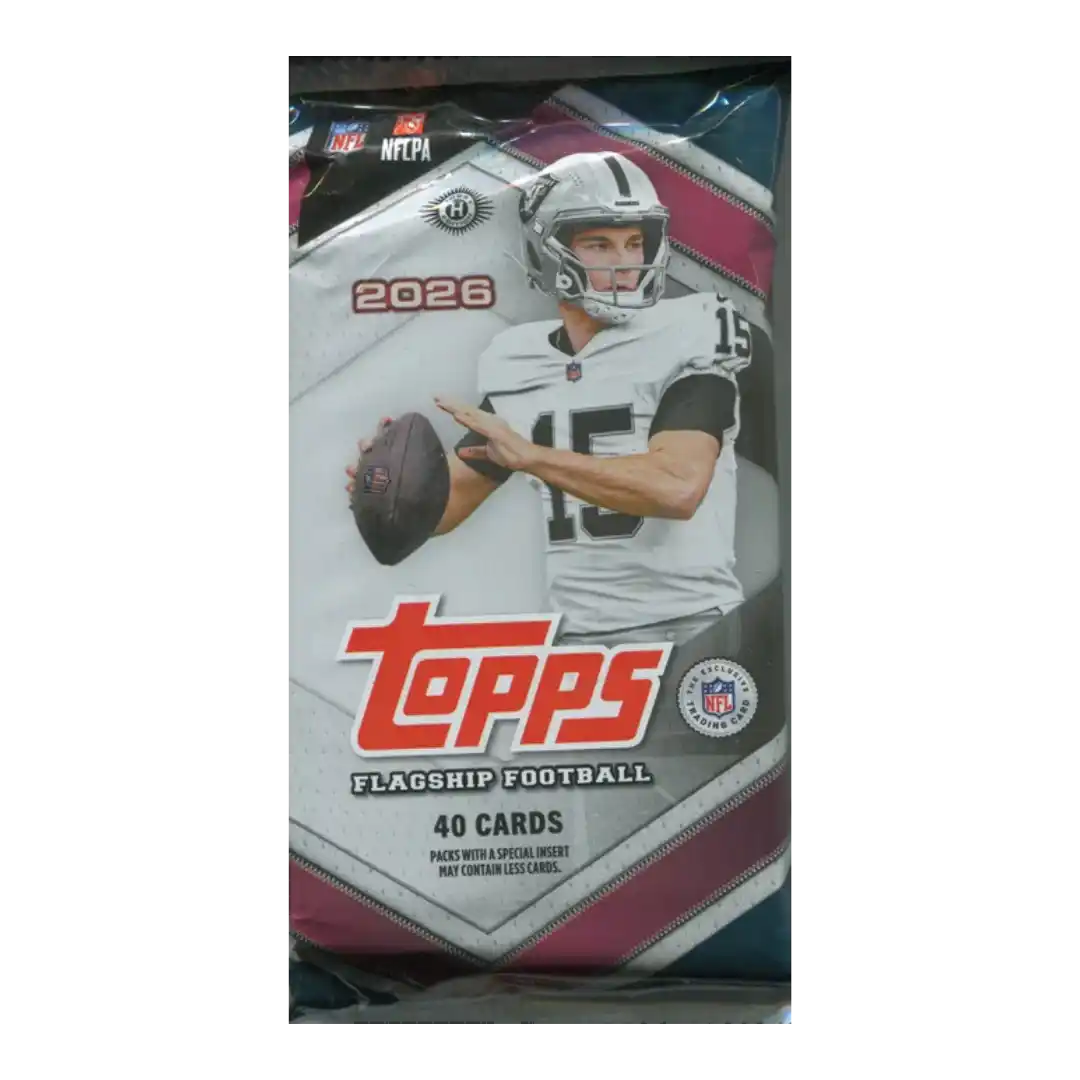 2026 Topps Flagship Football Jumbo Box - Single Pack