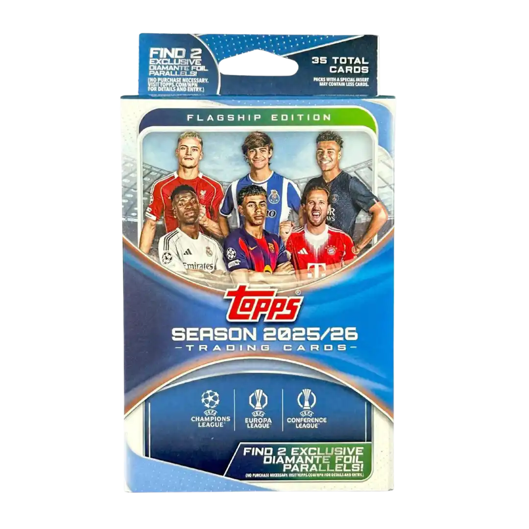 2025/26 Topps UEFA Club Competitions Flagship Soccer - Hanger Box