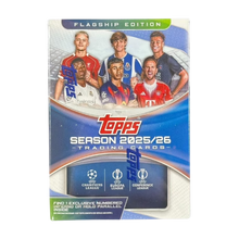 2025/26 Topps UEFA Club Competitions Flagship Soccer - Blaster Box