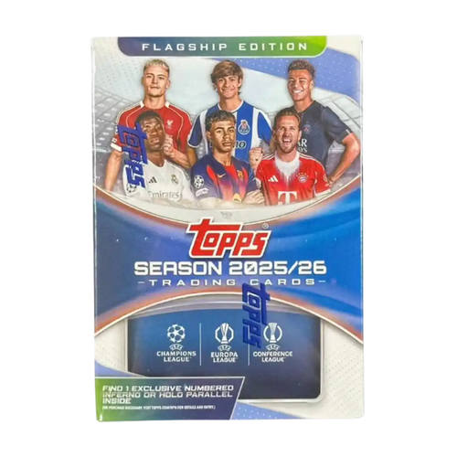 2025/26 Topps UEFA Club Competitions Flagship Soccer - Blaster Box