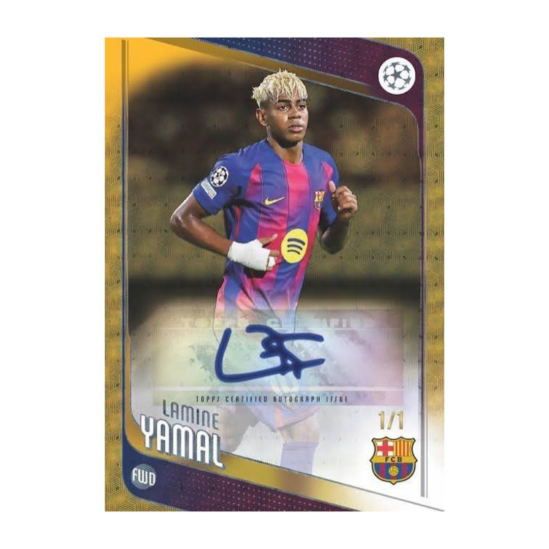 2025/26 Topps UEFA Club Competitions Flagship Soccer - Blaster Box