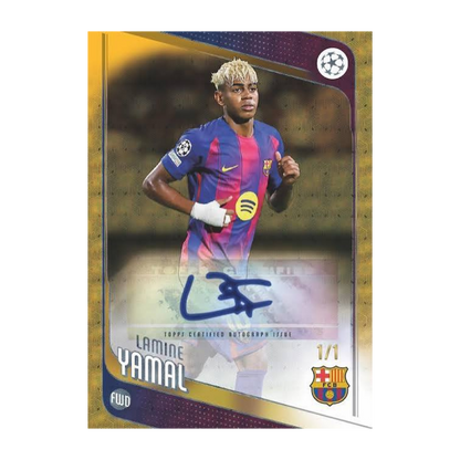 2025/26 Topps UEFA Club Competitions Flagship Soccer - Blaster Box
