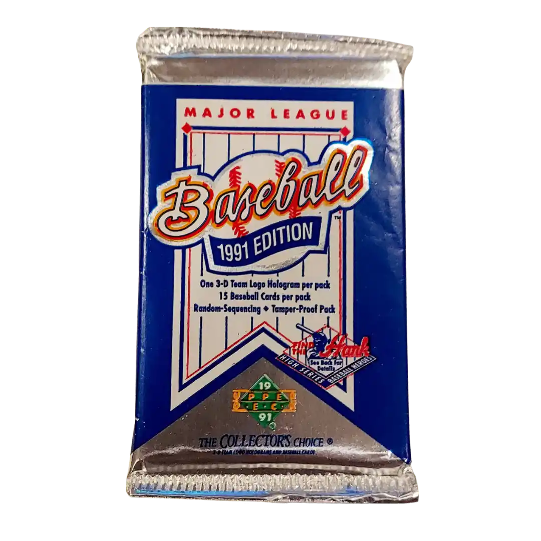 1991 Upper Deck Baseball (High Series) - Single Pack