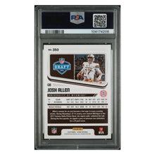 Josh Allen PSA 10 2018 Panini Score Rookie RC Card #350