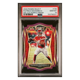 Patrick Mahomes PSA 10 2020 Panini Select Die Cut Purple Prizm Card #130