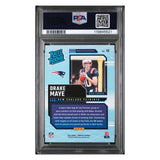 Drake Maye PSA 9 2024 Panini Donruss Rated Rookies Retro Card #16