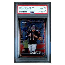 Caleb Williams PSA 10 2024 Topps Chrome Rookie RC Card #202