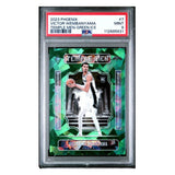 Victor Wembanyama PSA 9 2023 Panini Phoenix Temple Men Green Ice Rookie RC #d/ 149 Card #7