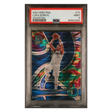 Luka Doncic PSA 9 2021 Panini Spectra Celestial #d/ 99 Card #77