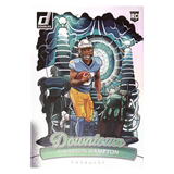 Omarion Hampton 2025 Panini Donruss Downtown Rookie RC Card #16