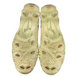 Alec Burleson St Louis Cardinals Autographed 2025 Game Used Military Appreciation Weekend Cleats w/ Inscription - JSA COA