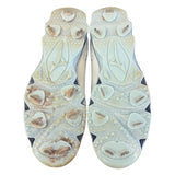 Alec Burleson St Louis Cardinals Autographed 2025 Game Used Fathers Day Cleats w/ Inscription - JSA COA