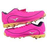 Alec Burleson St Louis Cardinals Autographed 2025 Game Used Mothers Day Cleats w/ Inscription - JSA COA