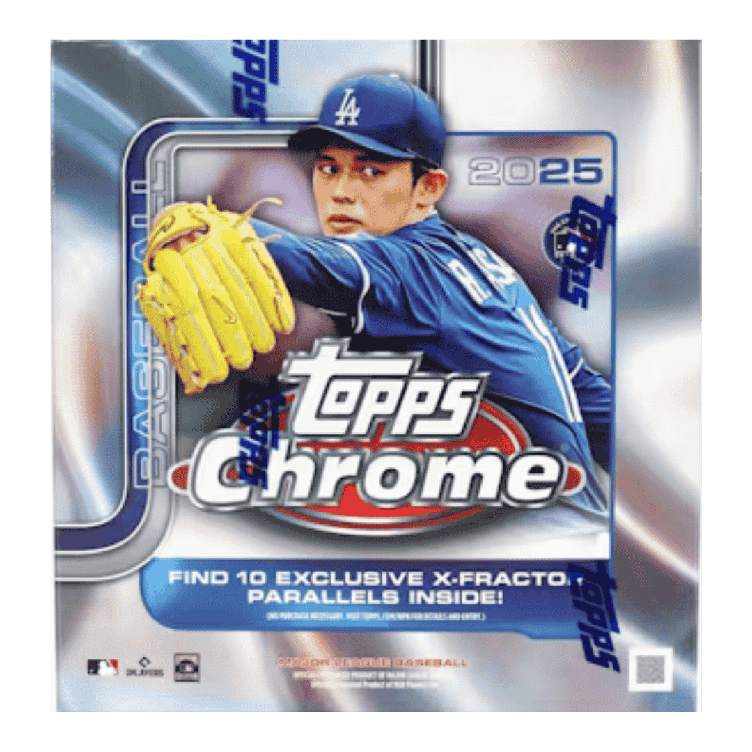 2025 Topps Chrome Baseball Mega Box