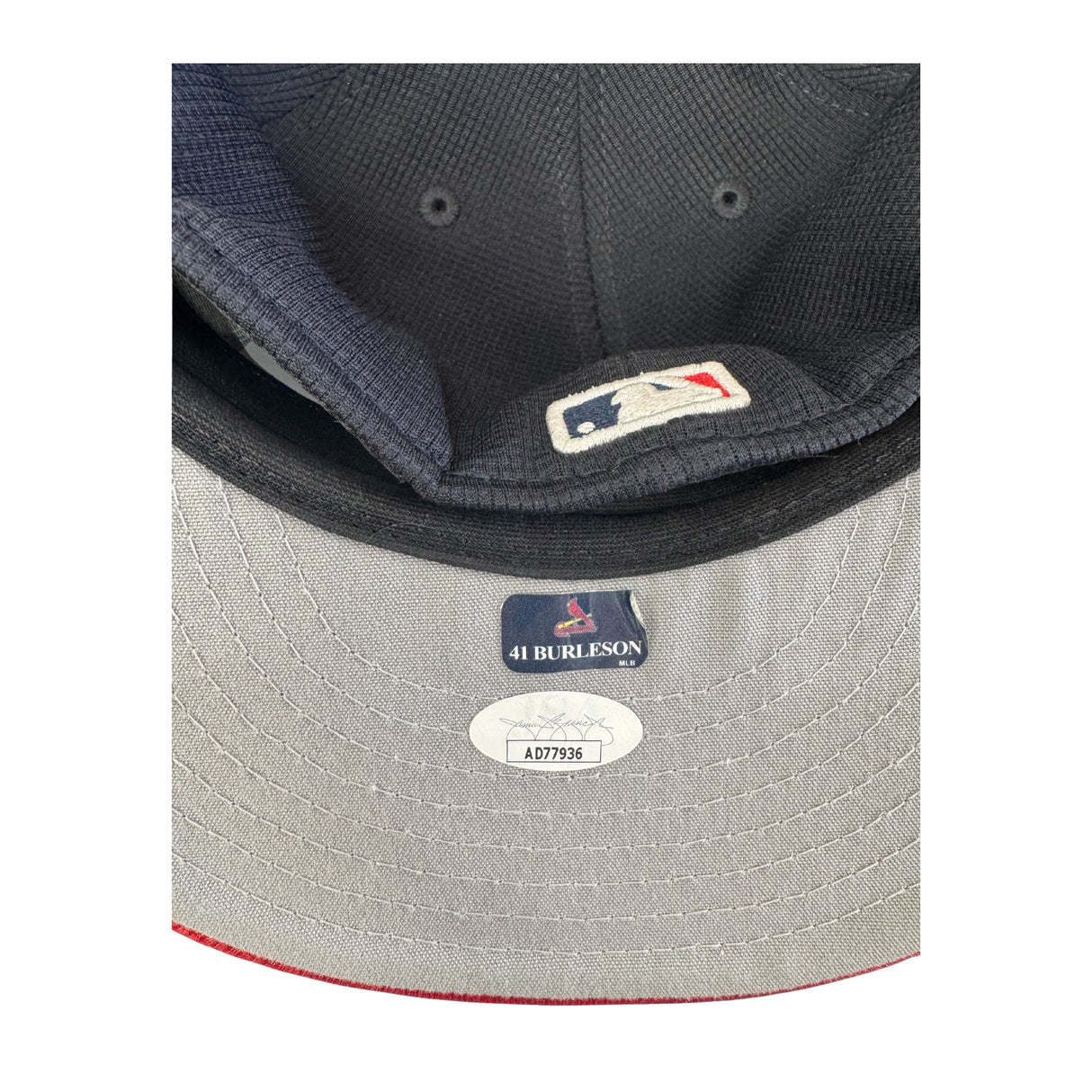 Alec Burleson St Louis Cardinals Autographed 2Tone STL Hat w/ Inscription - JSA COA