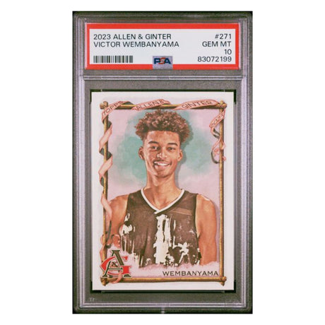 Victor Wembanyama PSA 10 2023 Topps Allen & Ginter Rookie Card #271