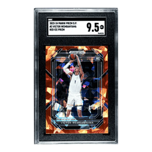 Victor Wembanyama SGC 9.5 2023-24 Panini Prizm Draft Picks Red Ice Prizm Card #2