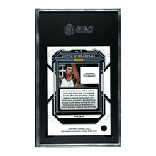 Victor Wembanyama SGC 9.5 2023-24 Panini Prizm Draft Picks Red Ice Prizm Card #2