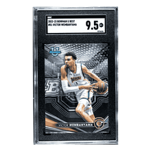 Victor Wembanyama SGC 9.5 2023-24 Bowman University Best Card #51